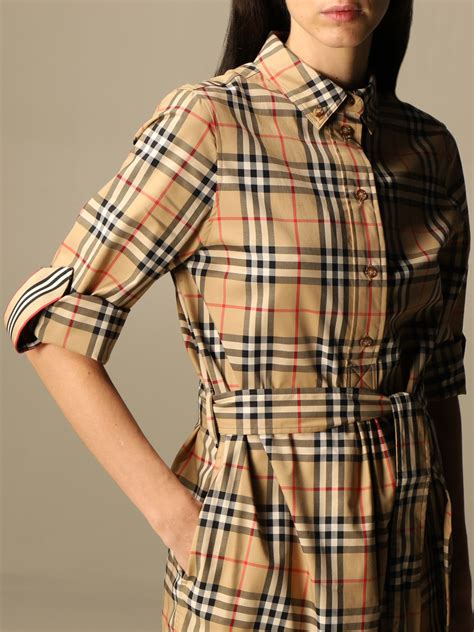 burberry ladies dresses|Burberry shirt women outfit.